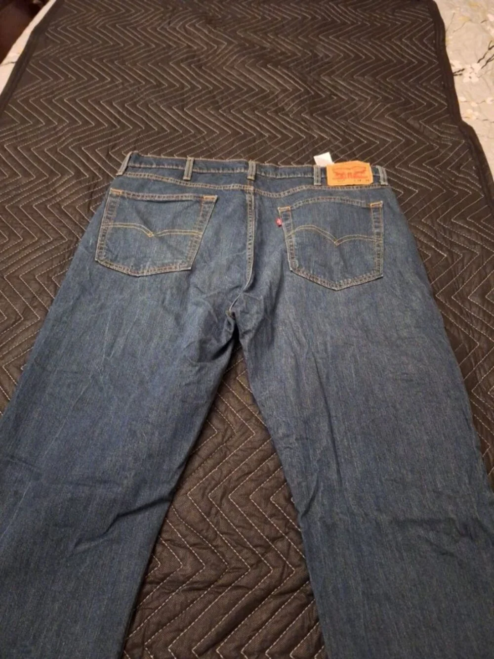 Levi’s 514 Straight Fit Jeans Men’s W38 L34 Blue Denim Casual Pants